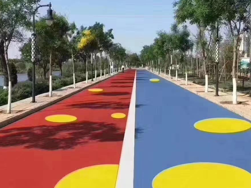 彩色沥青路面施工做法是什么