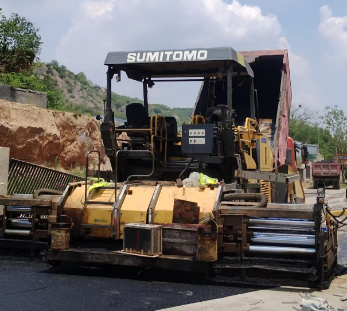 郑州沥青路面彩色沥青施工技术（二）