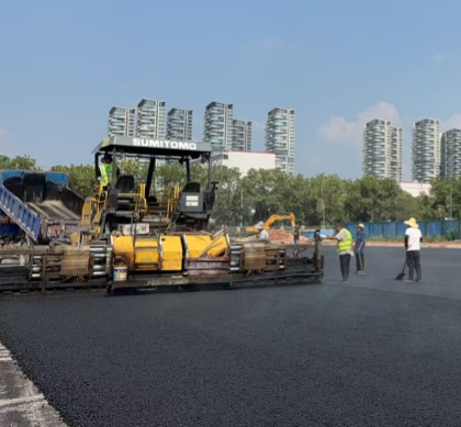 郑州沥青道路拓宽拼接、新旧结构融合精细工艺